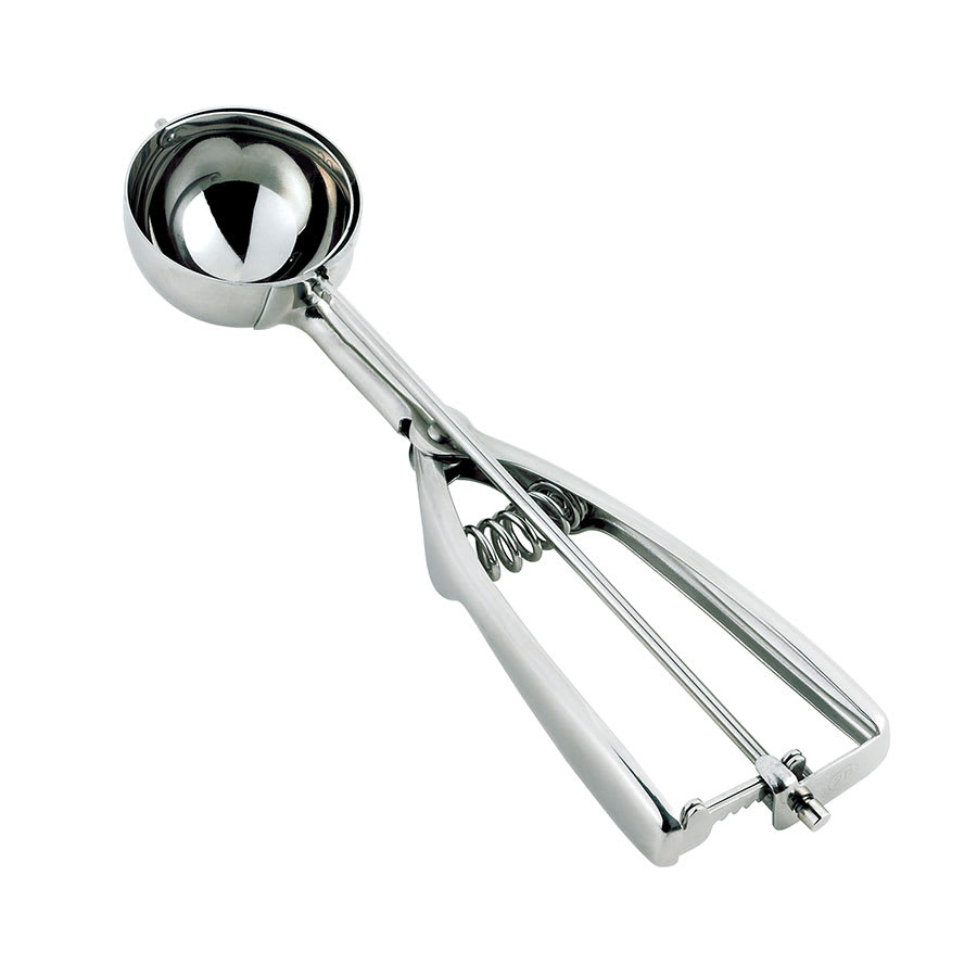 Browne 573408 Stainless #8 Squeeze Disher - 4-oz