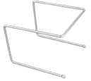Browne PS180 Chrome Plated Pizza Stand, 6-3/4 x 8-1/2 x 9-in