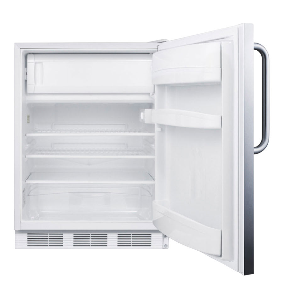 Summit AL650SSTB Undercounter Medical Refrigerator Freezer - Dual Temp ...