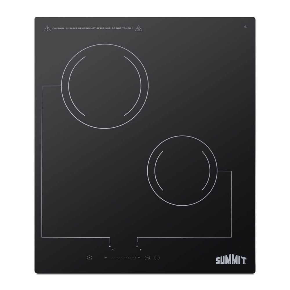 summit two burner electric cooktop