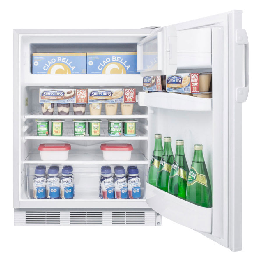 Summit CT66J Undercounter Medical Refrigerator Freezer Dual Temp, 115v