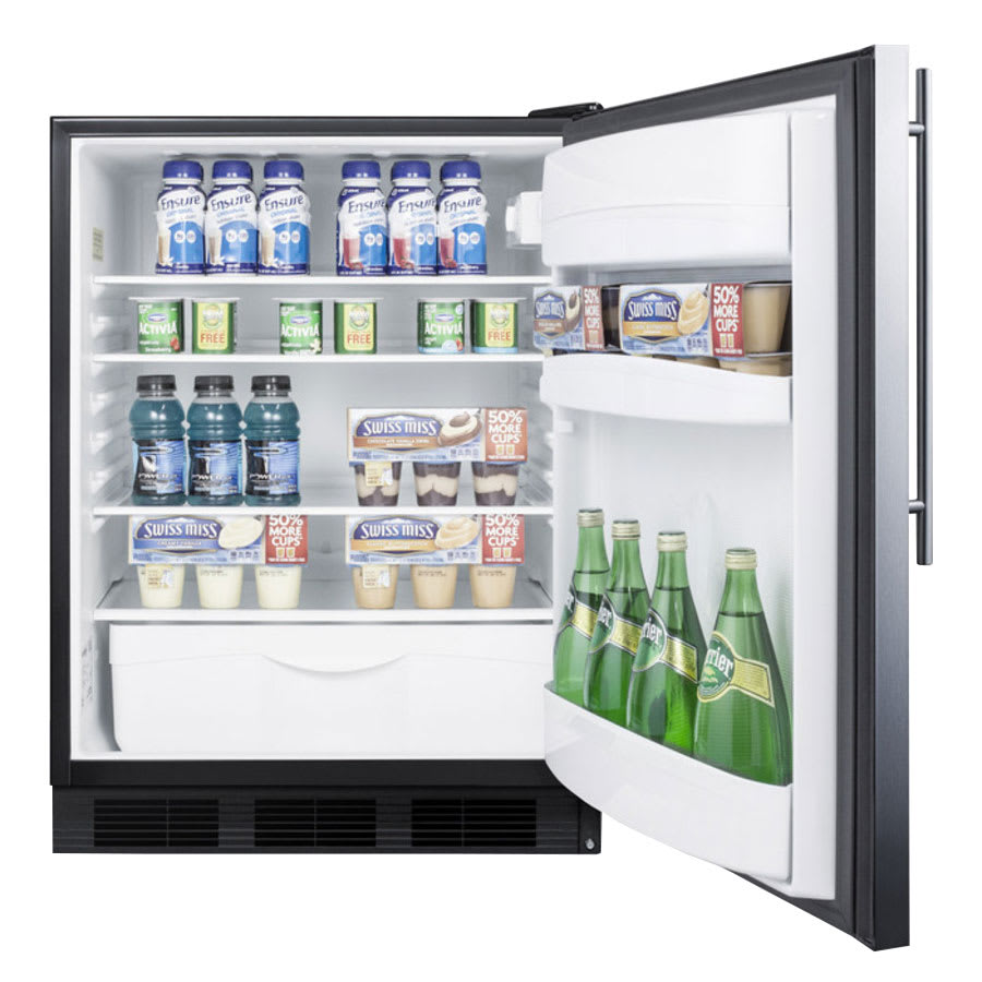 Summit FF6BBISSHVADA Undercounter Medical Refrigerator - ADA Compliant ...