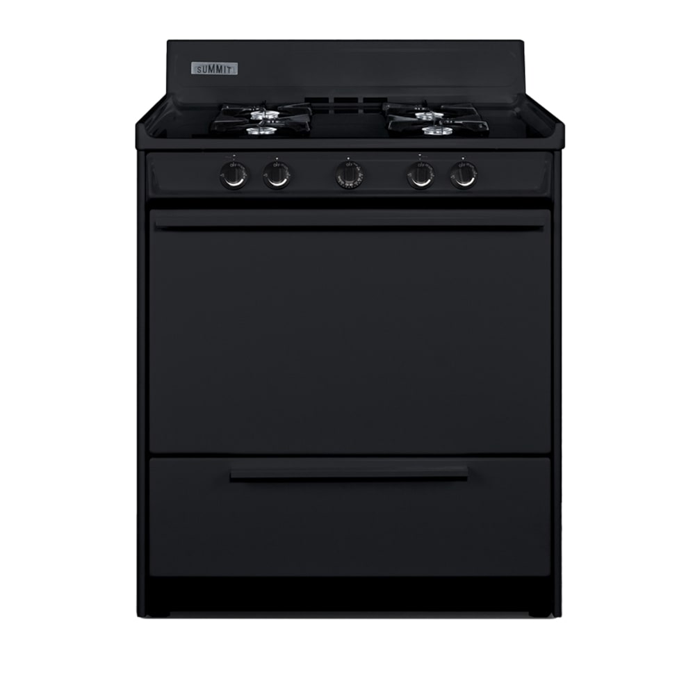 Summit REX2051BRT 20 4 Burner Electric Range w/ Ceramic Cooktop - Black,  220v/1ph