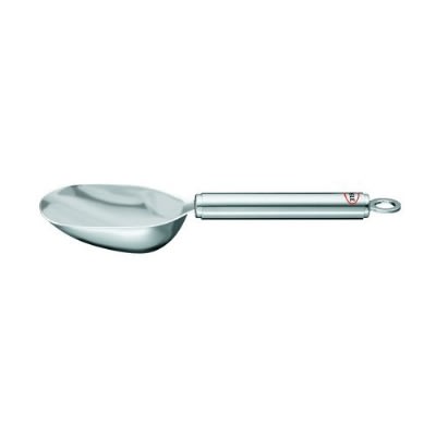 Rosle 12656 Stainless Steel Ice Cube Scoop, Round Handle