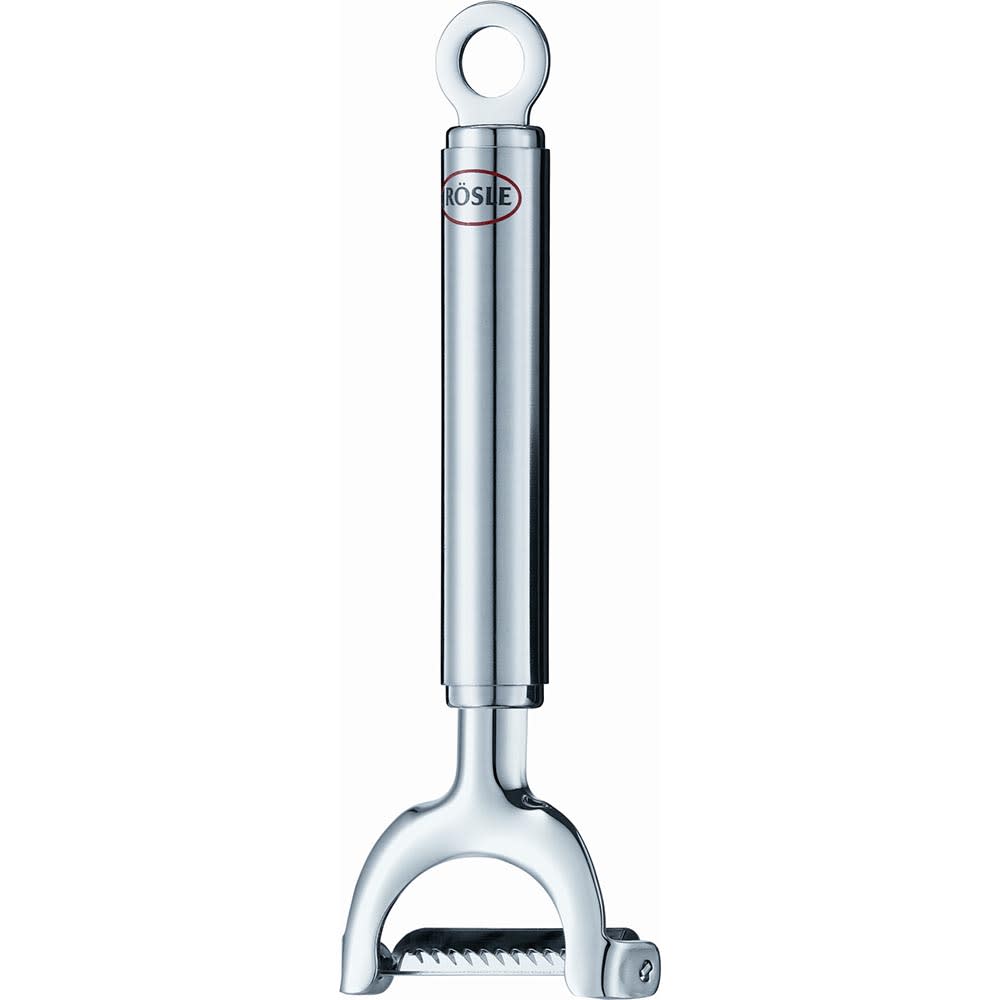 Rosle 12727 6.7" Julienne Peeler w/ Round Handle, Stainless