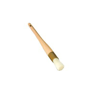 American Metalcraft 4325 1-in Round Pastry Brush w/ Boar Bristle