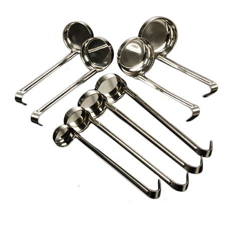 American Metalcraft FL1003 Ladle w/ 3-oz Capacity & Flat Bottom, Stainless
