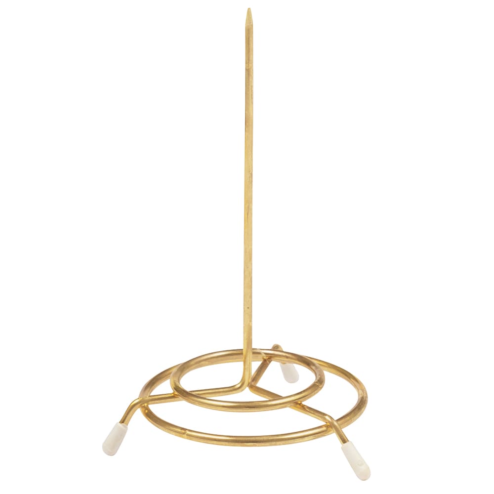 SPINDLE FOR RESTAURANT CHECKS WITH POINTED TIP GOLD BRASS COLOR ONE 