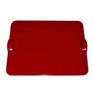 Emile Henry 617518 Rectangular Pizza Stone - Freezer to Oven, Ceramic, Rouge