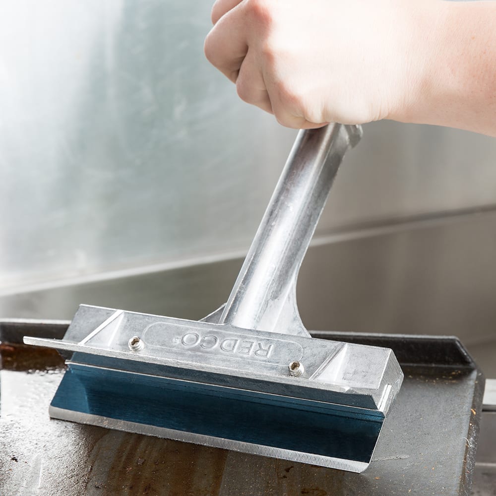 long handle griddle scraper