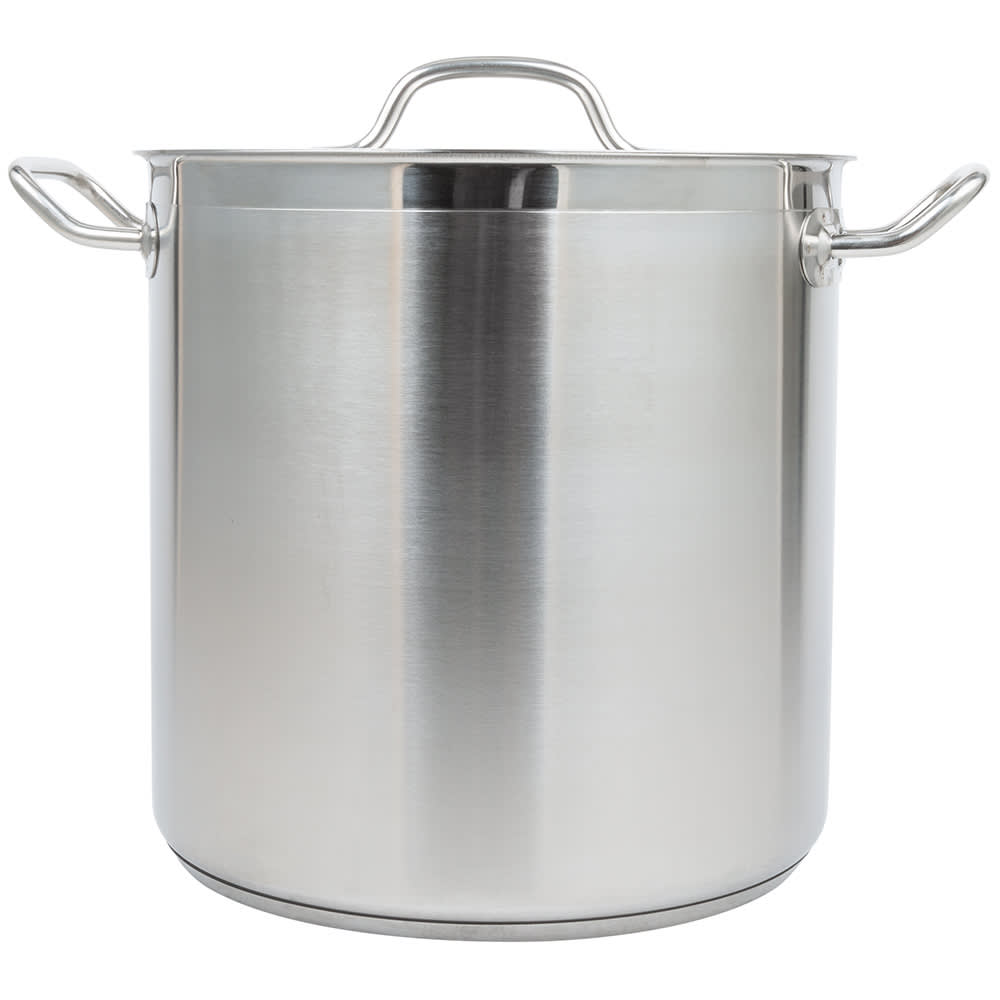 Vollrath 3504 18 qt Stainless Steel Stock Pot Induction Ready