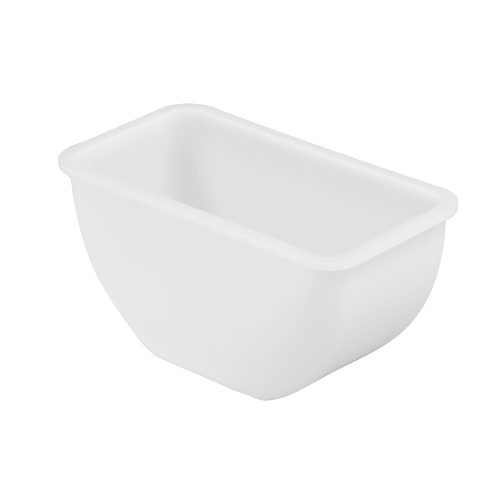 Vollrath 4801 1/2 qt Bar Garnish Tray Insert - White