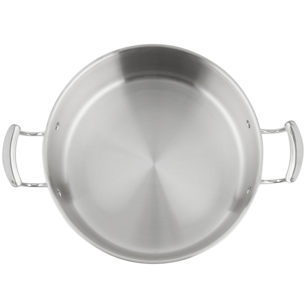Vollrath 49425 Jacob's Pride® 12" Brazier Pan Aluminum Bottom, 18 ga