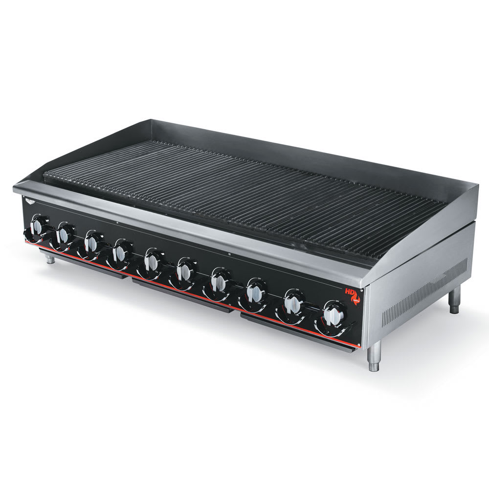 Vollrath 960CG 60" Heavy-Duty Charbroiler - Manual Control, 200,000 BTU LP