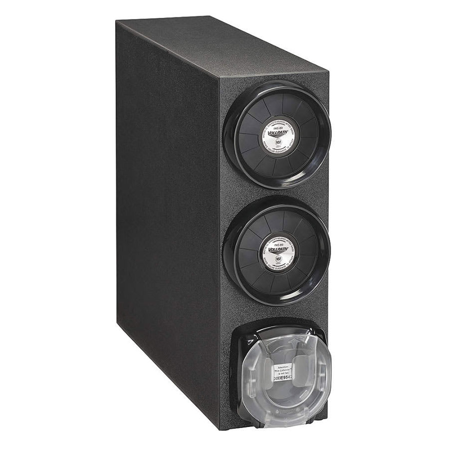 Vollrath G3VLCCAJAA Cup & Lid Dispenser Vertical, Black