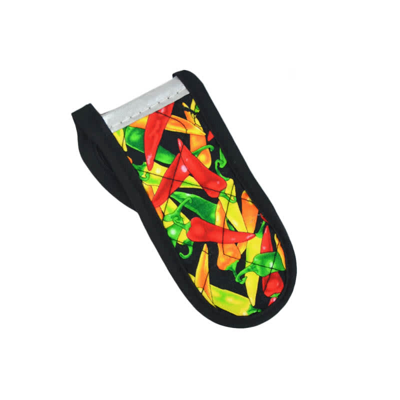 Intedge 316MP Teflon Hot Handle (Fajita Skillet) Holders, Multi Chili Pepper