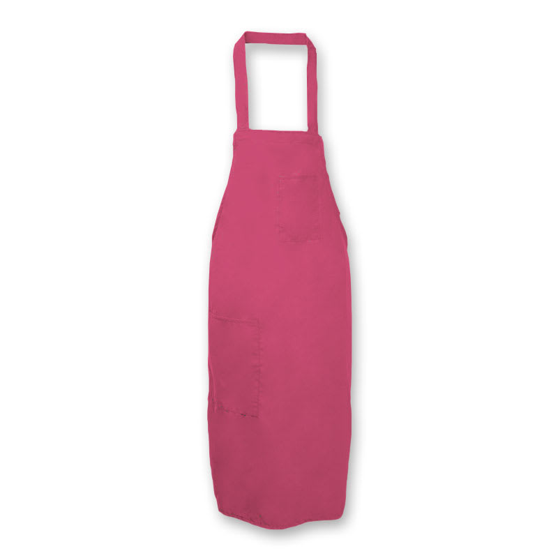 Intedge 335BU Deluxe Apron, Pockets, Bib, Burgundy