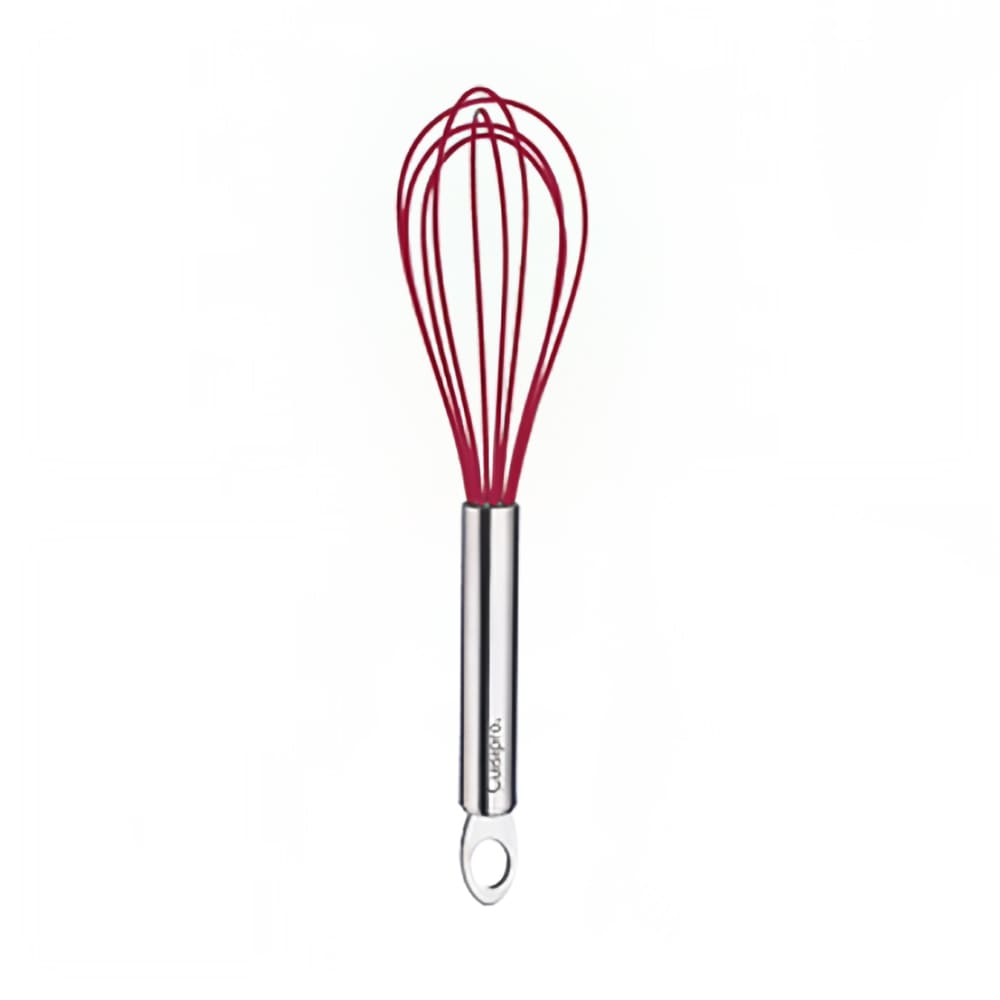 Cuisipro Silicone Egg Whisk - Red - 10 in