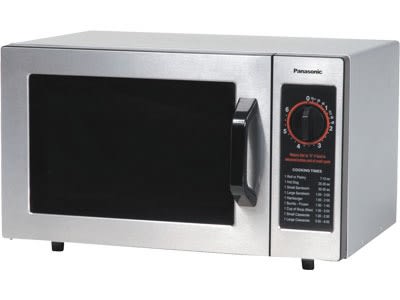 Panasonic NE-1022F 1000w Commercial Microwave with Dial Control, 120v