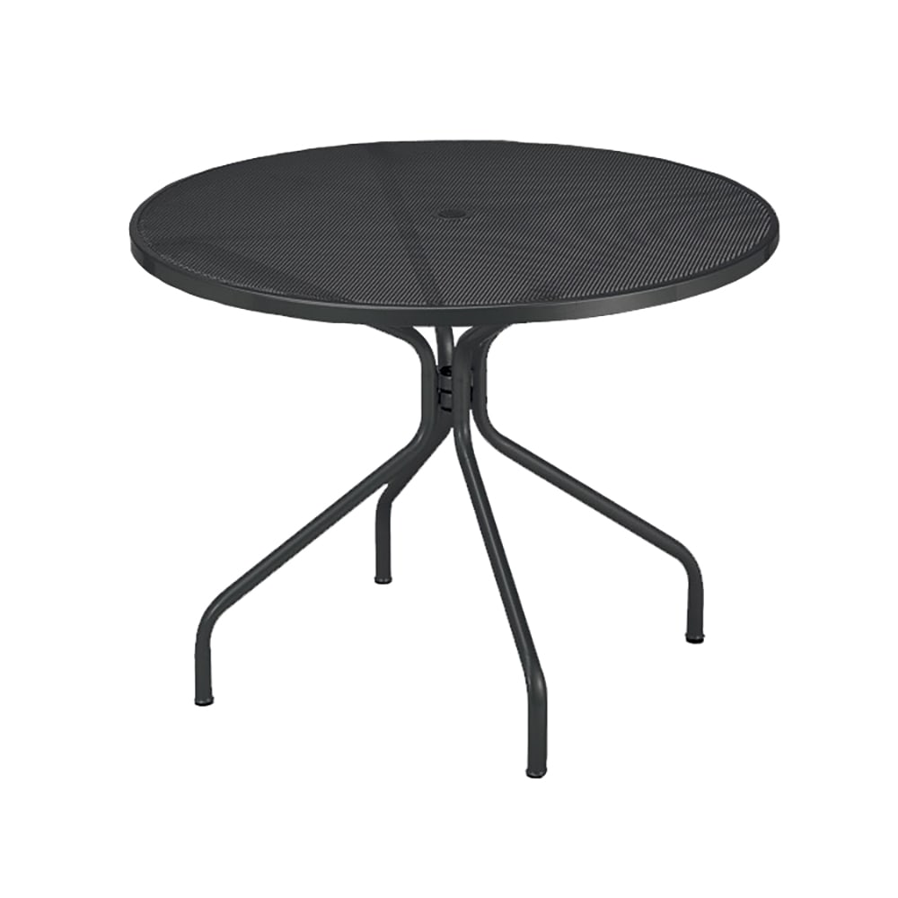 Emu 805 48 Round Cambi Indoor Outdoor, 48 Round Patio Table With Umbrella Hole