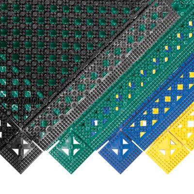 Notrax T47S1212GN Plasti-TILE Shelf & Bar Liner, 12 x 12 in, Interlocking, Green