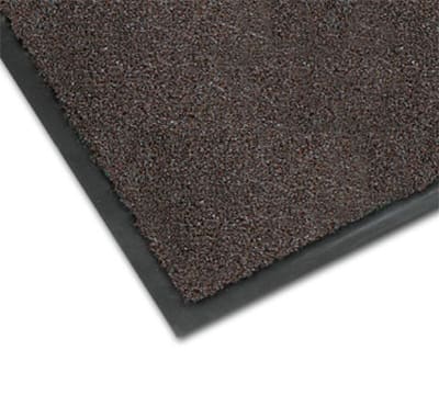 Notrax 0434-320 Olefin Fiber Floor Mat, Stain & Slip Resistant, 4 x 6-ft, Dark Toast