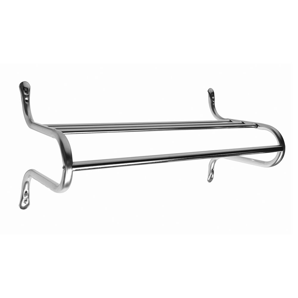 CSL 105632 32" Wall Mount Valet w/ Shelf & Hanging Rod, Chrome