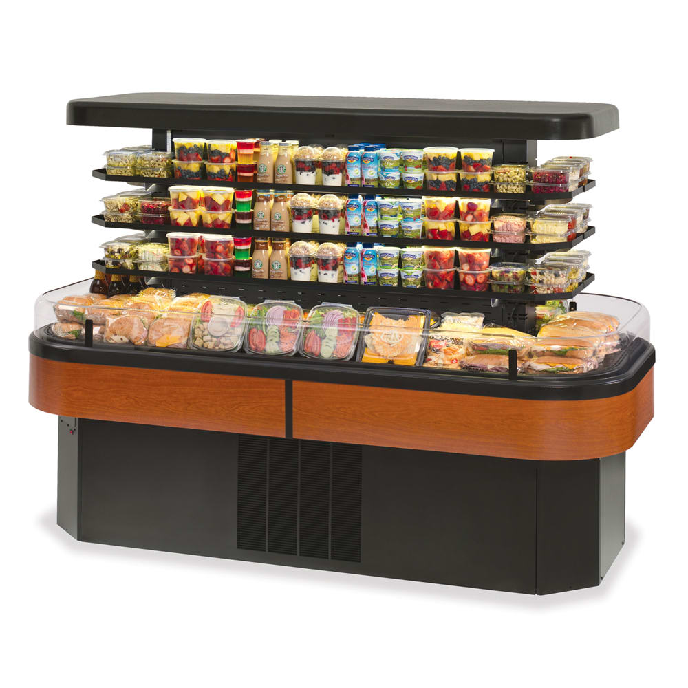 Federal IMSS84SC2 84" Horizontal Open Air Cooler w/ (3) Levels, 208