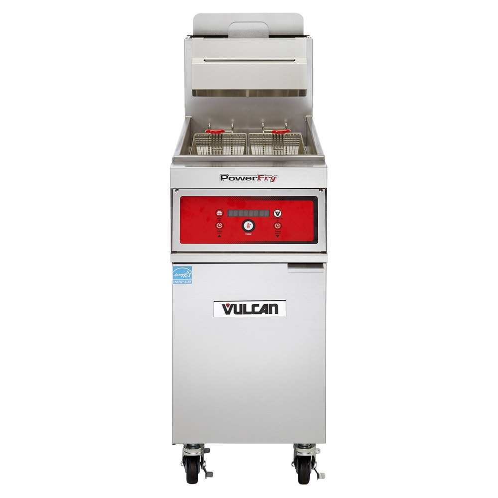 Vulcan 1TR65DF Gas Fryer (1) 70 lb Vat, Floor Model, Liquid Propane