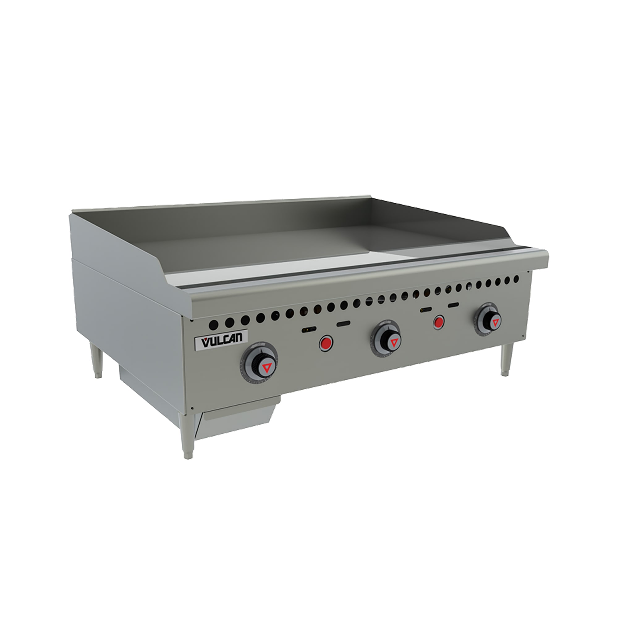 Vulcan Vcrg36 M 36 Gas Griddle W Manual Controls 1 Steel