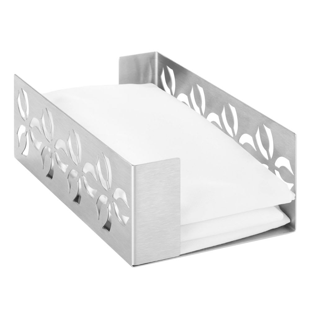 Rosseto SM261 Rectangular Napkin Holder 9 7/16" x 5 1/4", Stainless