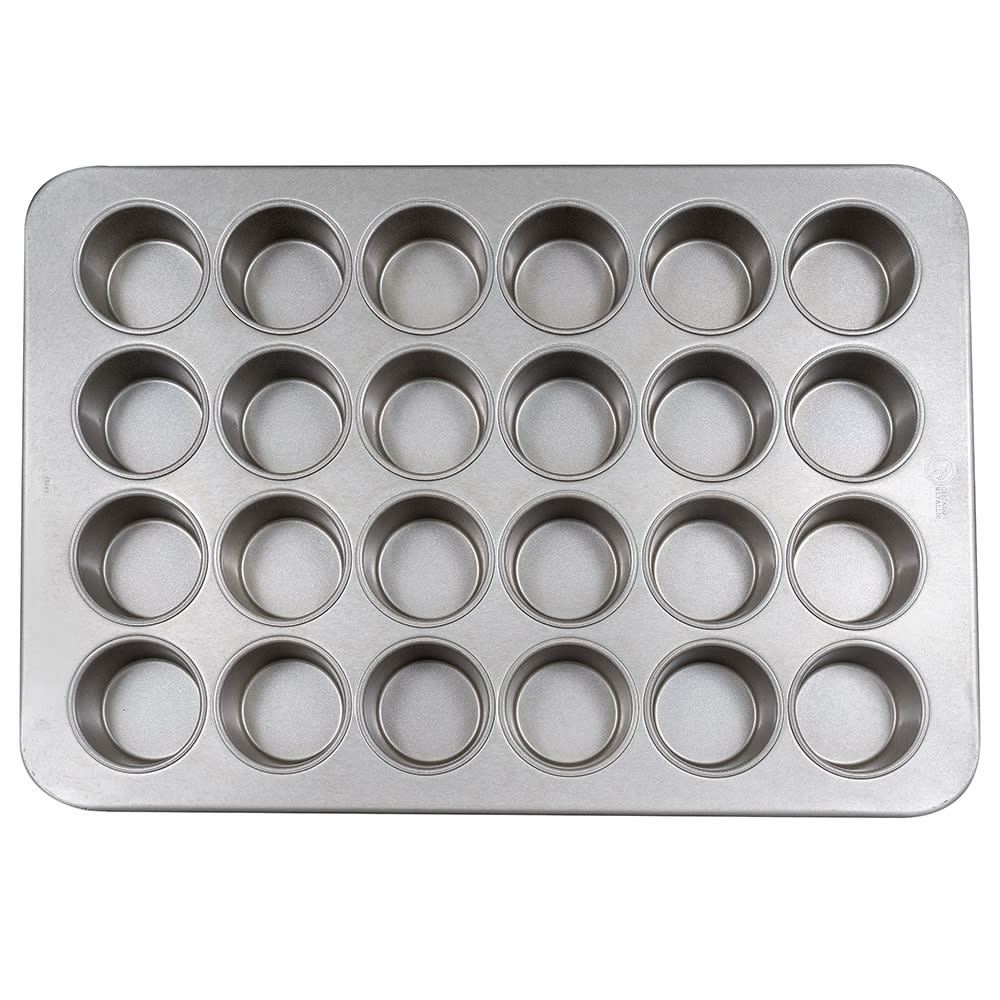 Chicago metallic 45285 jumbo muffin pan makes 24 3 3 8 muffins 