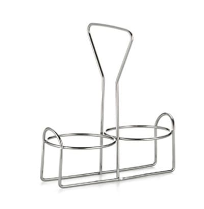 Tablecraft 355R2 2-Ring Rack w/ Chrome Plated Metal, Fits Model Number 355