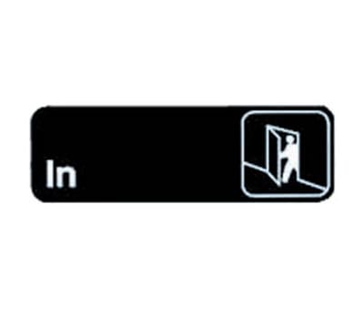 Tablecraft 394511 3 x 9-in Sign, In, Adhesive Back