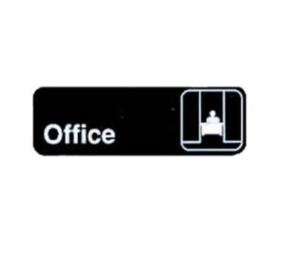 Tablecraft 394528 3 x 9-in Sign, Office, Adhesive Back