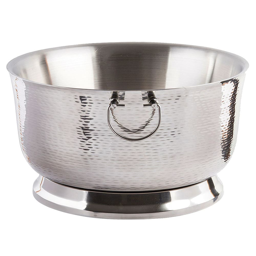 Tablecraft BTB2111 Beverage Tub, 21" Diameter x 11 in, Base, Stainless Steel