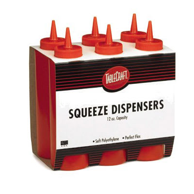Tablecraft C108K 8-oz Squeeze Dispenser, Ketchup