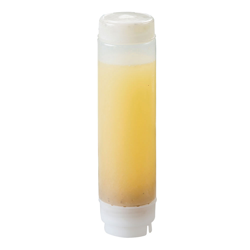 Tablecraft C16SV 16-oz INVERT A Top ValveTop Squeeze Dispenser, Natural
