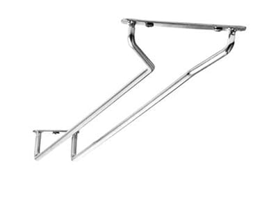 Tablecraft GHC16 16-in Chrome Plated Glass Hanger