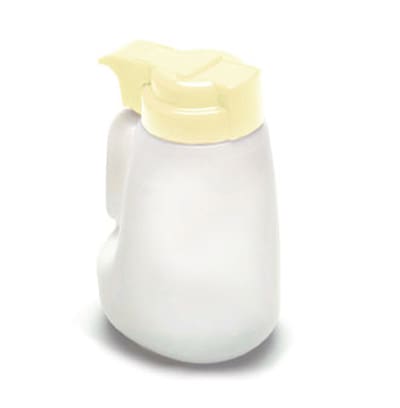 Tablecraft MW32BE 32-oz Polyethylene Option Dispenser w/ Beige ABS Top