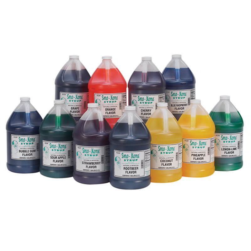 Gold Medal 1228GA Orange Sno Treat Flavor, 1-Gallon