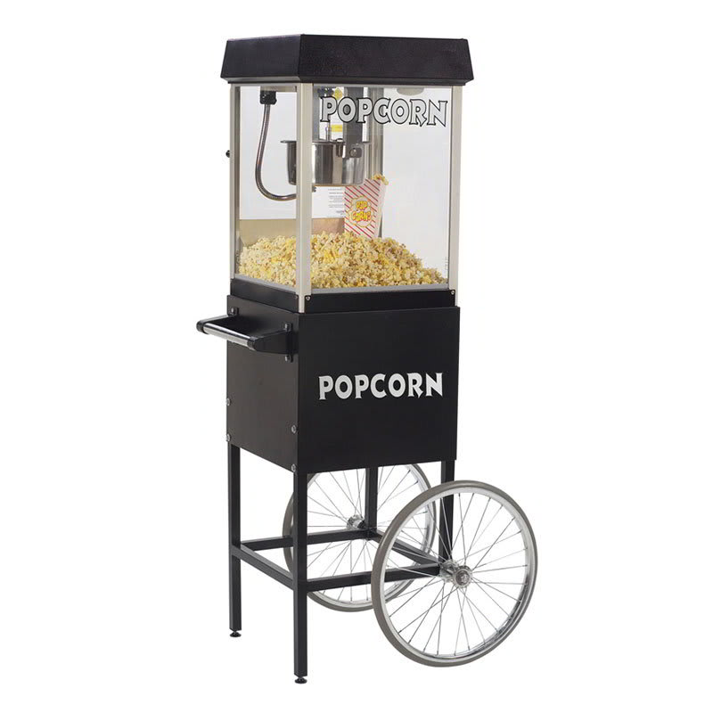 Gold Medal 2404MD 120208 FunPop Popcorn Machine w/ 4-oz EZ Kleen Kettle & Midnight Dome, 120/208V