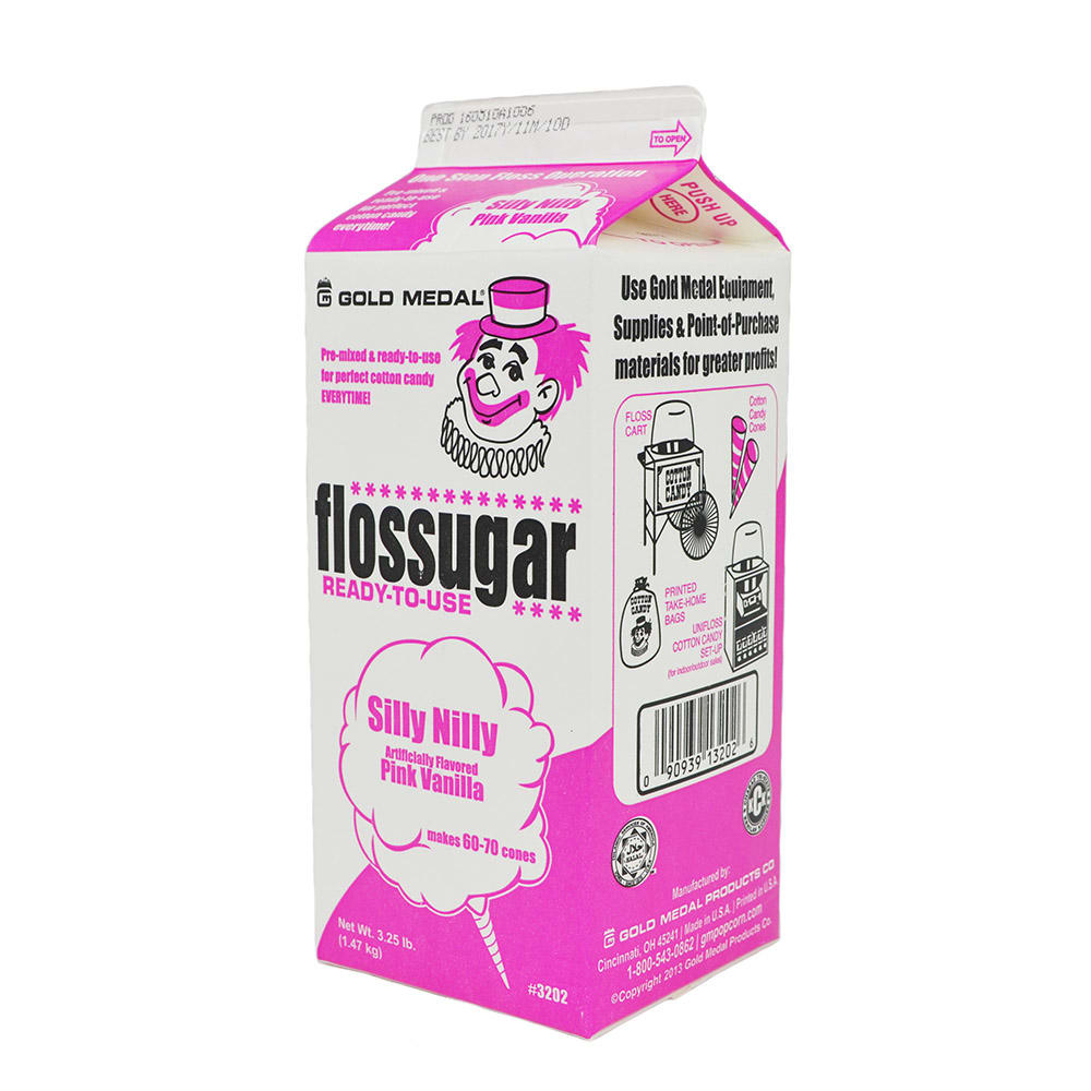 Gold Medal 3202CT Silly Nilly Flossugar, 1/2-Cartons