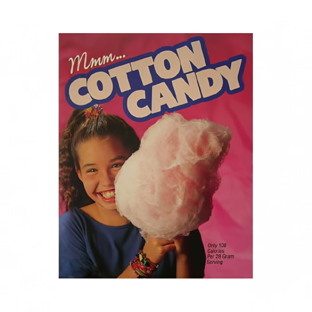 Gold Medal 3995 Large Laminated Cotton Candy Poster