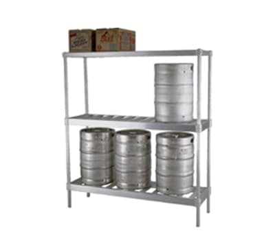 Eagle Group KR1860A-X Keg Rack Unit - 6-Keg Capacity, 18x60x76