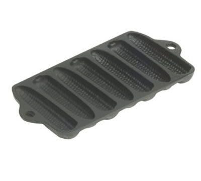 Lodge L7MC3 Cast Iron Seasoned Mini Cornstick Pan w/ 7-Stick Capacity