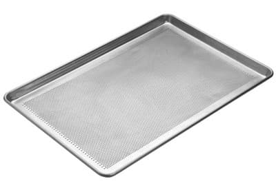 Focus 904890 Full Size Sheet Pan, Perforated Bottom, Aluminum, 18 x 26 x 1/8 in