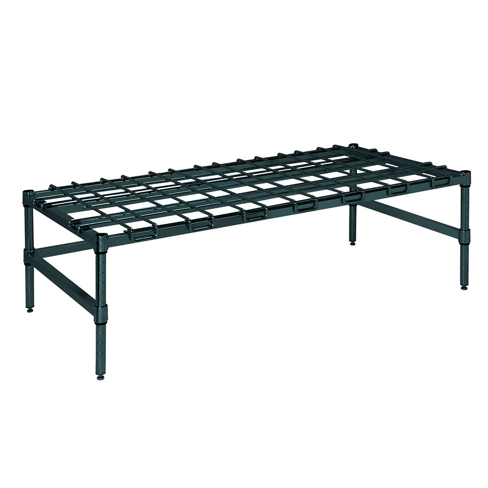Focus FFSDR2424GN Stationary Dunnage Rack, 24"W x 24"L x 13-1/2"H, Green Epoxy