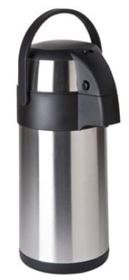 Focus KPW9325PB 2.5 Liter Airpot, Push Button, Stainless Vacuum Insulated And Liner