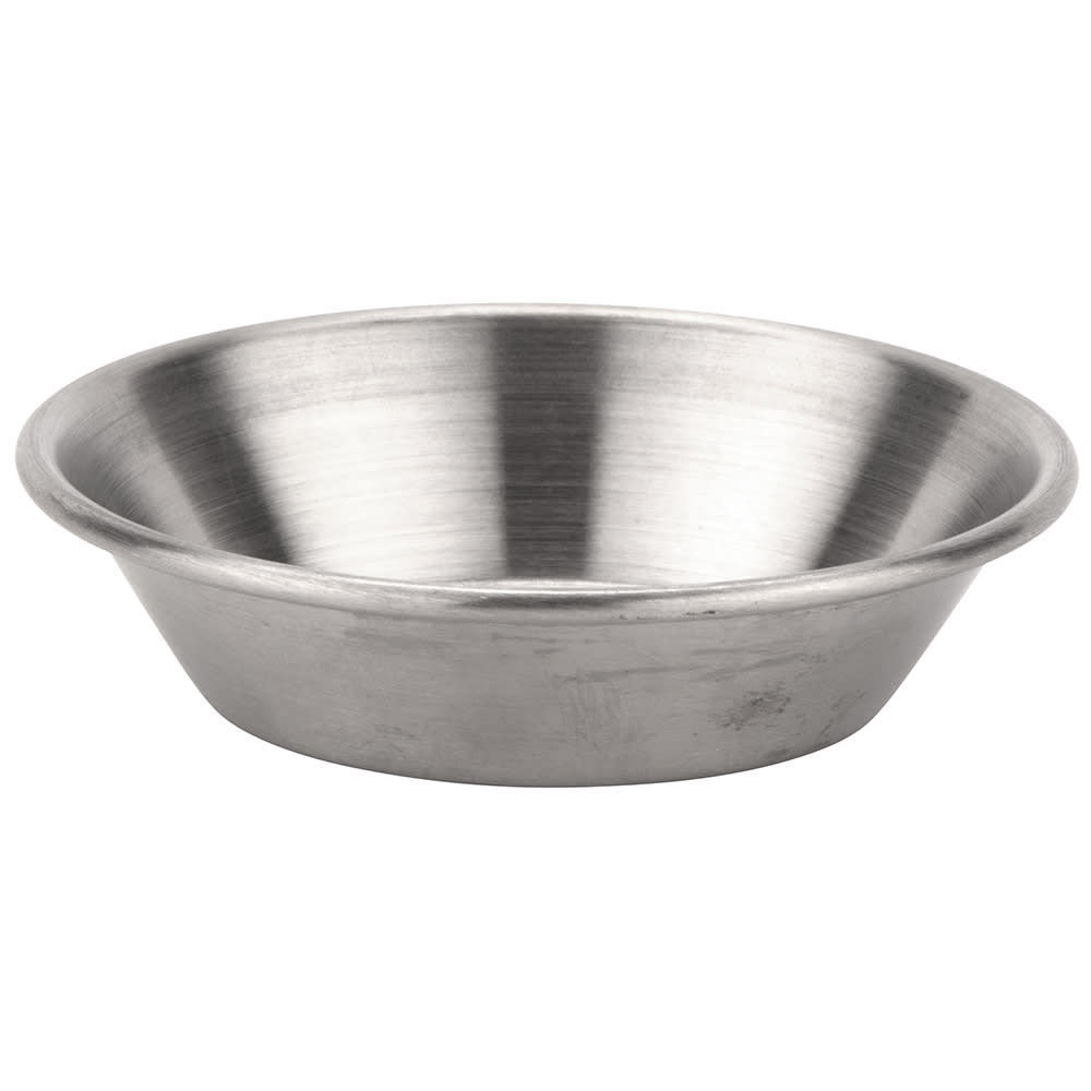 Capacity Stainless Steel Oval Sauce Cup 1-1/2 oz 